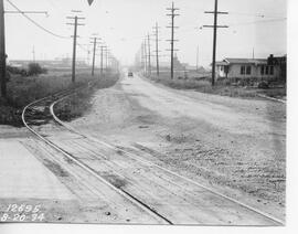 Seattle Municipal Railway Track, Seattle, Washington, 1934