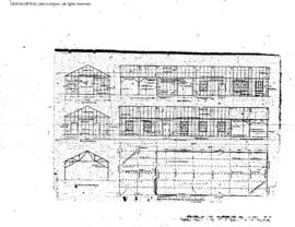 Northern Pacific Engineering Drawing, Carmen's Building at Yakima, Washington, undated