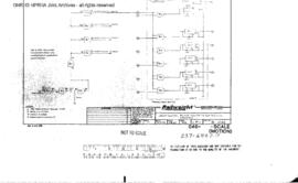 Northern Pacific Engineering Drawing: Shop Plan - Circuit Diagram, Electronic Track Scale, Pasco,...