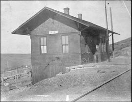 Chicago, Milwaukee, St. Paul & Pacific Railroad Company passenger station at Rye, Washington,...