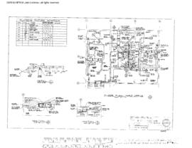 Northern Pacific Engineering Drawing, Yard Office at Stacy Street Hub, Seattle, Washington, undated