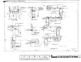 Northern Pacific Engineering Drawing, Yardmaster Tower (also Duluth, Minnesota) at Pasco, Washing...