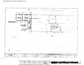 Northern Pacific Engineering Drawing, Store House at Missoula, Montana, 1981