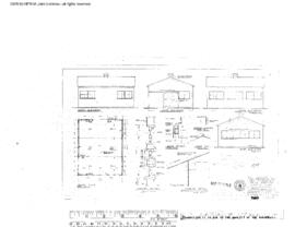 Great Northern Engineering Drawing, Machine Shop, King Street Coach Yard at Seattle, Washington, ...