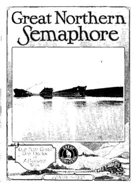 'Great Northern Semaphore' April 1925