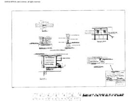 Great Northern Engineering Drawing, Diesel Repair Shop at Havre, Montana, 1971