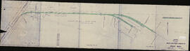 Great Northern Plat Map, Omak, Washington, Easement at Omak, 1957