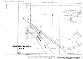 Plat Map of Great Northern Facilities at Gold Bar, Washington, 1916