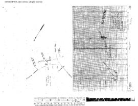 Great Northern Engineering Drawing, Yard Office at Spokane, Washington, 1967