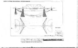Spokane, Portland and Seattle Railway Engineering Drawing: General Plan, Bridge 53.5 - Rock Creek...