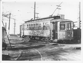 Seattle Municipal Railway Car 380, Seattle, Washington, circa 1940