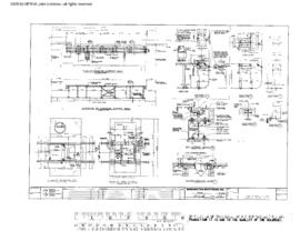 Burlington Northern Engineering Drawing, Unnamed Structure (Standard Plan), 1978