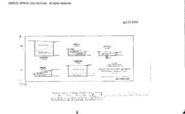 Northern Pacific Engineering Drawing: Excavate Pier/Abutment, Bridge 209 - Clark Fork River, West...