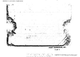 Plat Map of Facilities at Fort Harrison, Montana, undated