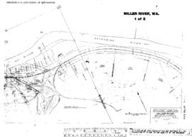 Plat Map of Great Northern Facilities at Miller River, Washington, 1920