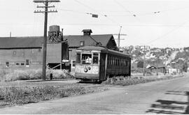 Seattle Municipal Railway Car 740, Seattle, Washington, 1940