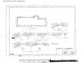 Great Northern Engineering Drawing, Depot at Edmonds, Washington, 1956