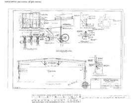 Great Northern Engineering Drawing, Car Shop at Interbay, Washington, 1969