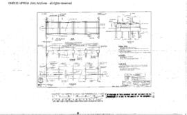 Northern Pacific Engineering Drawing: General Plan Rebuild Bridge, Bridge 71, West of Greycliff, ...