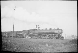 Union Pacific Railroad steam locomotive number 7861 at Tacoma, Washington in 1936.