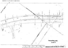 Plat Map of Northern Pacific Facilities at Winston, Montana, 1932