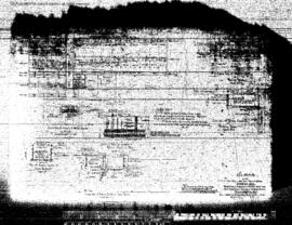 Northern Pacific Engineering Drawing, Freight House at Kennewick, Washington, undated
