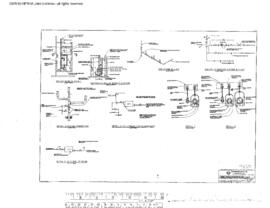 Burlington Northern Engineering Drawing, Freight House at Portland, Oregon, 1979