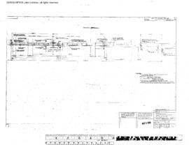 Northern Pacific Engineering Drawing, Car Shop, One Spot at Missoula, Montana, 1968