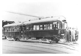 Seattle & Rainier Valley Railway Car 111 in Seattle, Washington, 1916