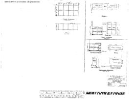 Spokane, Portland, and Seattle Railway Engineering Drawing, Freight House at Portland, Oregon, 1961