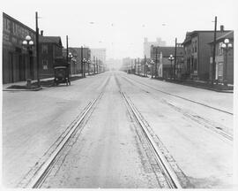 Seattle Municipal Railway Track, Seattle, Washington, 1921