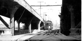 Seattle Municipal Railway Car, Seattle, Washington, circa 1940