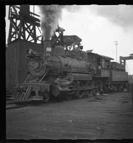 Pacific Coast Railroad steam locomotive number 16 at Seattle, Washington in 1951.