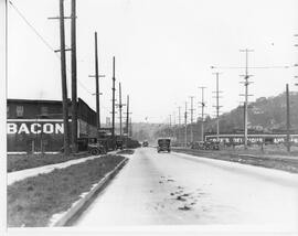 Seattle Municipal Railway Track, Seattle, Washington, circa 1920