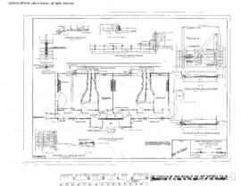 Great Northern Engineering Drawing, Stockyard at Kalispell, Montana, 1959