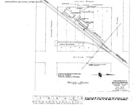 Spokane, Portland, and Seattle Railway Engineering Drawing, Temporary Office at Salem, Oregon, 1976