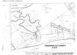 Plat Map Index of Spokane, Portland, and Seattle Railway Facilities at Vancouver, Washington, 1965