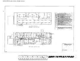 Northern Pacific Engineering Drawing, Yard Office at Missoula, Montana, 1967
