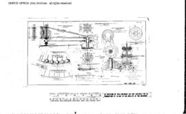 Northern Pacific Engineering Drawing: Detail of Turntable, Bridge 3.2 - Lake Pend Oreille, West o...