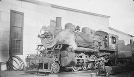 Northern Pacific steam locomotive 1262 at Yakima, Washington, in 1934.