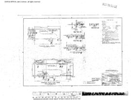 Great Northern Engineering Drawing, Line Change at Kootenai River, Montana, 1969