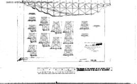 Camas Prairie Railroad Engineering Drawing: General Plan, Bridge 22.3 (30.1), South of Nucrag, Id...
