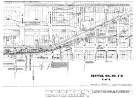 Plat Map of Northern Pacific Facilities at Seattle, Washington, 1919