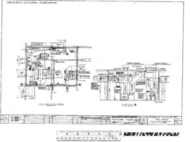 Burlington Northern Engineering Drawing, Yard Office at Edgemont, South Dakota, 1981