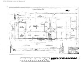 Spokane, Portland, and Seattle Railway Engineering Drawing, Freight House at Portland, Oregon, 1965