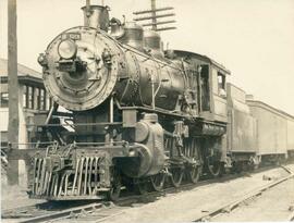 Great Northern Railway steam locomotive 1028 at Black River, Washington in 1925.