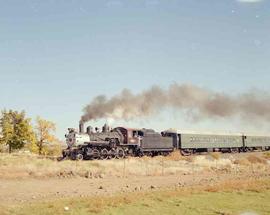 Great Western Railway Steam Locomotive Number 51 at Prosser, Washington in October 1990.