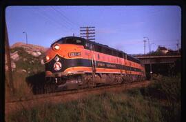 Great Northern Diesel Locomotive 352C at Vancouver, British Columbia, undated