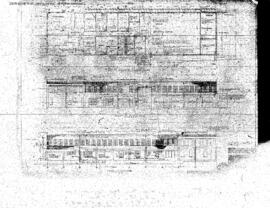 Great Northern Engineering Drawing, Freight House at King Street at Seattle, Washington, 1947