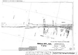 Plat Map of Northern Pacific Facilities at Kruse Junction, Washington, 1915